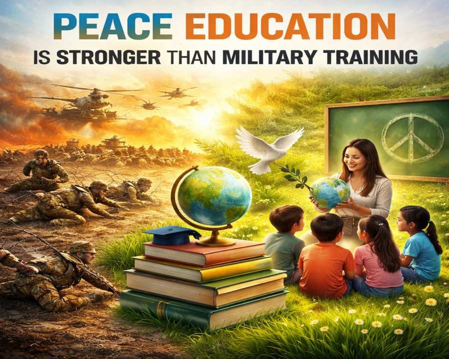 Peace Education Is Stronger Than Military Training