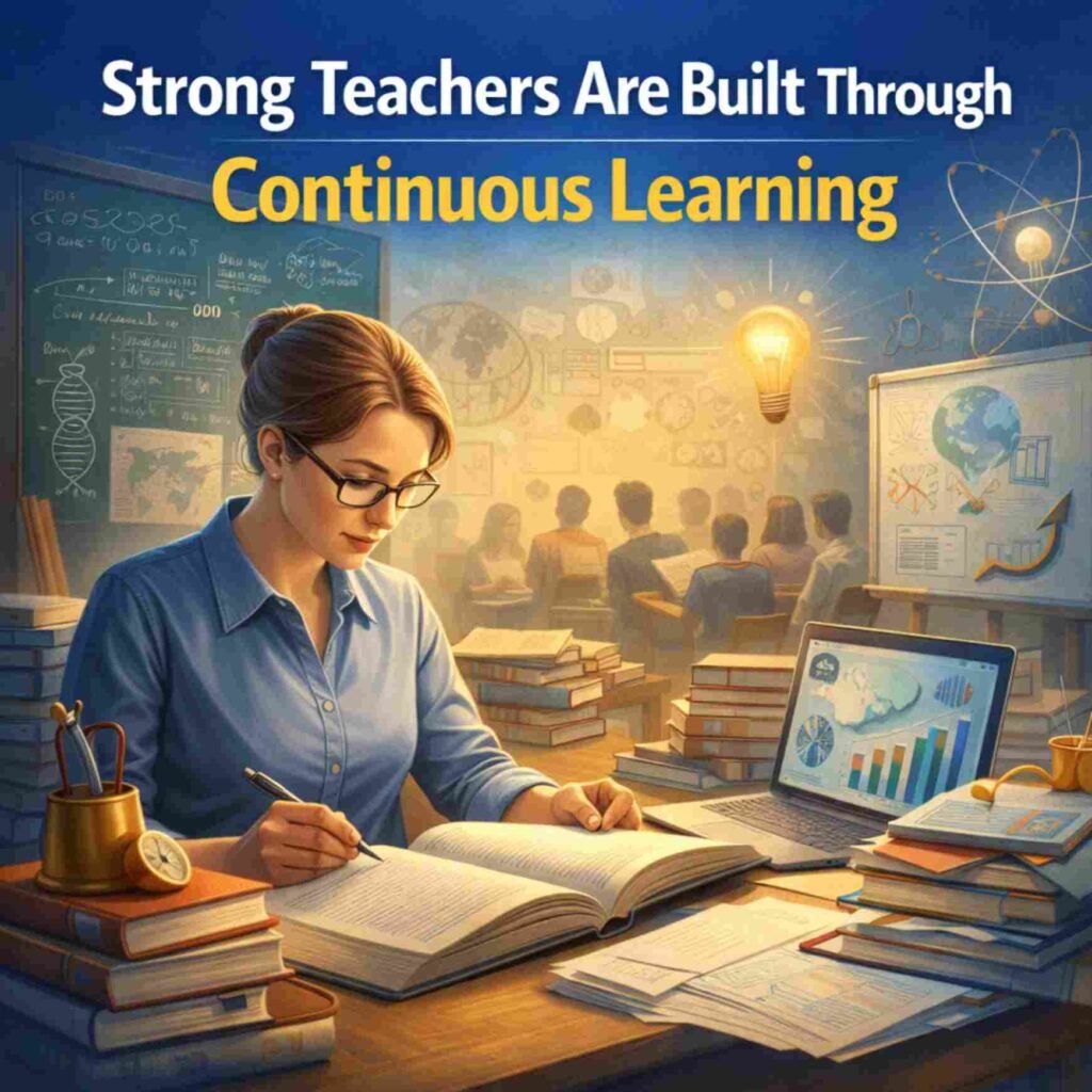 Strong Teachers Are Built Through Continuous Learning