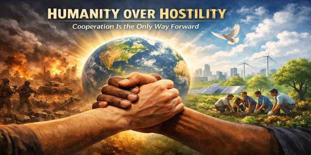 Humanity Over Hostility: Cooperation Is the Only Way Forward