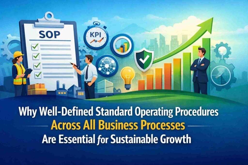 Why Well-Defined Standard Operating Procedures Across All Business Processes Are Essential for Sustainable Growth