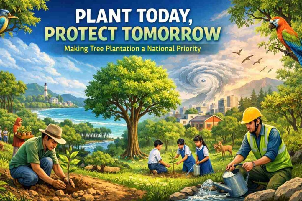Plant Today, Protect Tomorrow: Making Tree Plantation a National Priority